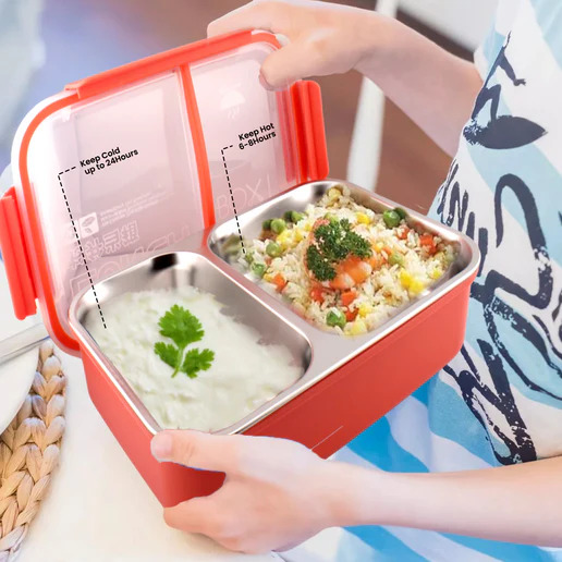 Lunch Box With Compartments | Cravista